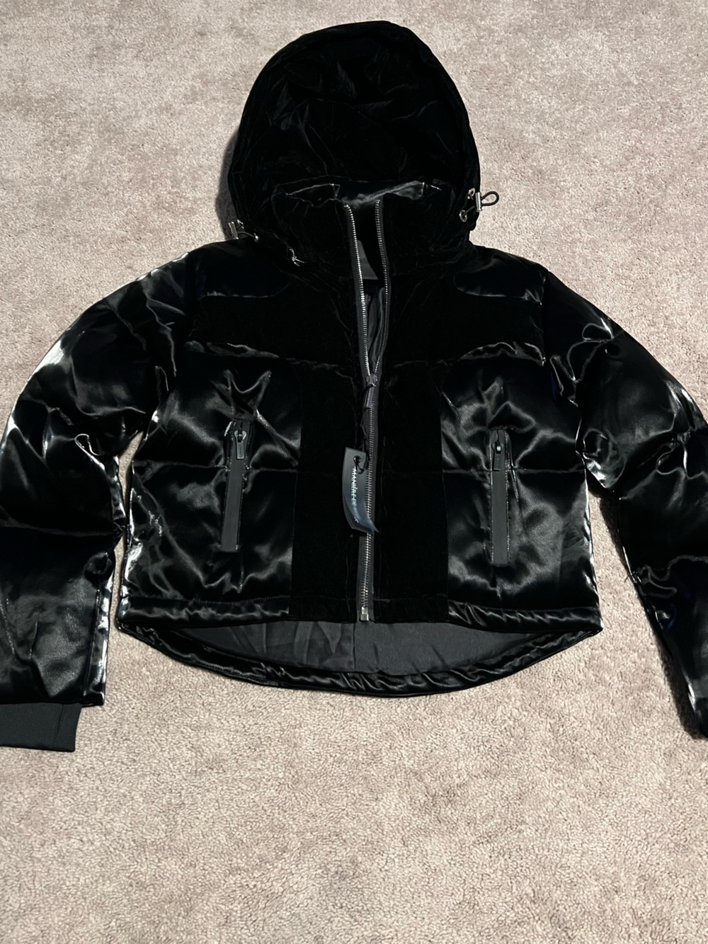 Maniere De Voir Puffer Jacket size Medium